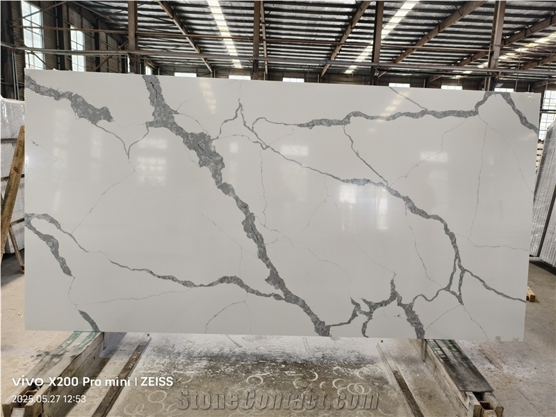 Quartz Slab Artificial Stone Slabs Hot Sale Pattern HF1-1028