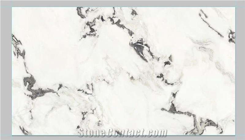 New Nano Glass Fendi White Nano Stone Slabs