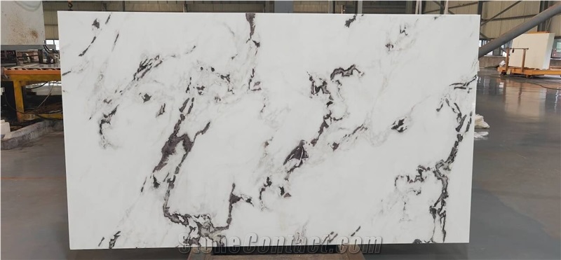 New Nano Glass Fendi White Nano Stone Slabs