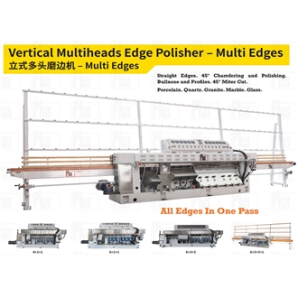 Vertical Multiheads Edge Polisher – Multi Edges