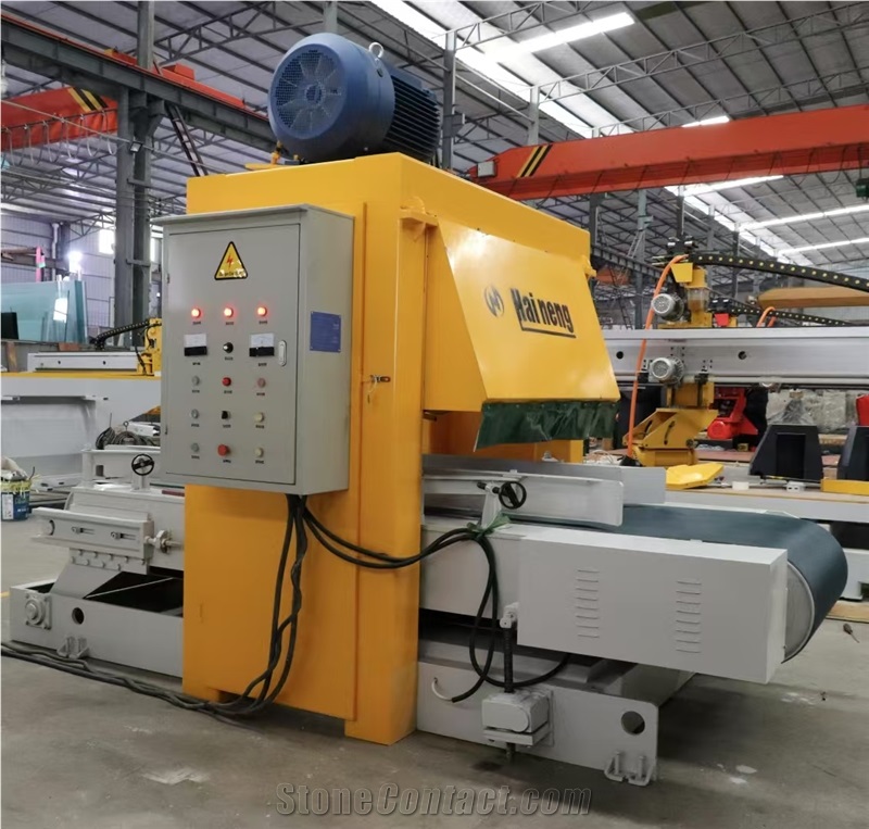 Mighty Stone Saw With Dual Blades - Multi-Blade Cross-Cutter, Trimming Machine