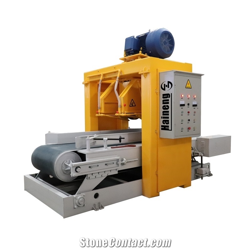 Mighty Stone Saw With Dual Blades - Multi-Blade Cross-Cutter, Trimming Machine