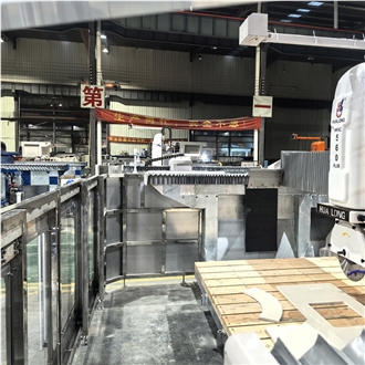 Best 5+1 Axis Granite Countertop Cutting Stone CNC Bridge Saw For Sale