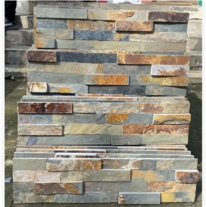 China Popular Rusty Slate Wall Cladding Panels