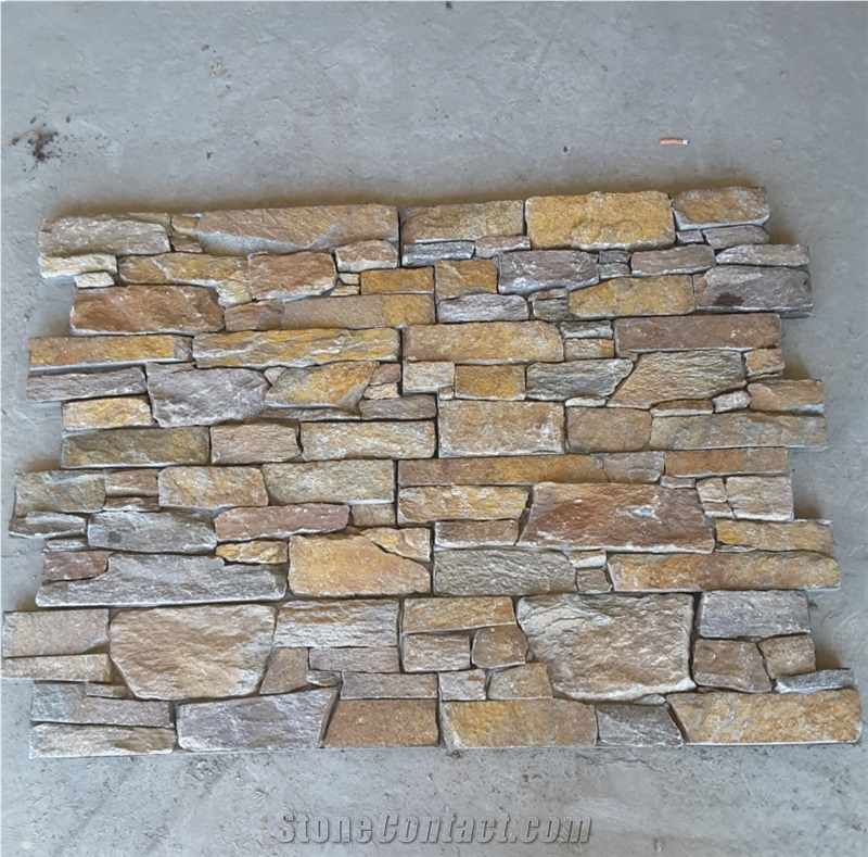 Slate Culture Stone Cladding Exterior Wall Panel Veneer