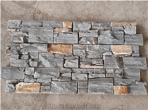 Slate Culture Stone Cladding Exterior Wall Panel Veneer