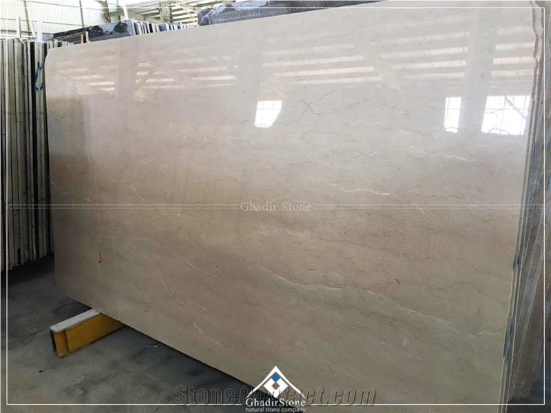 Cream Marble Slab Tiles