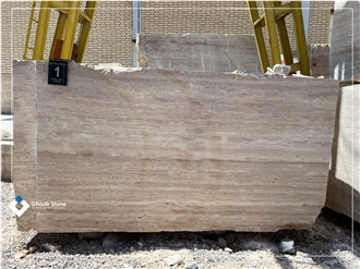 Iran Beige Travertine Blocks