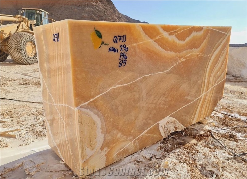 Orange  Onyx Blocks