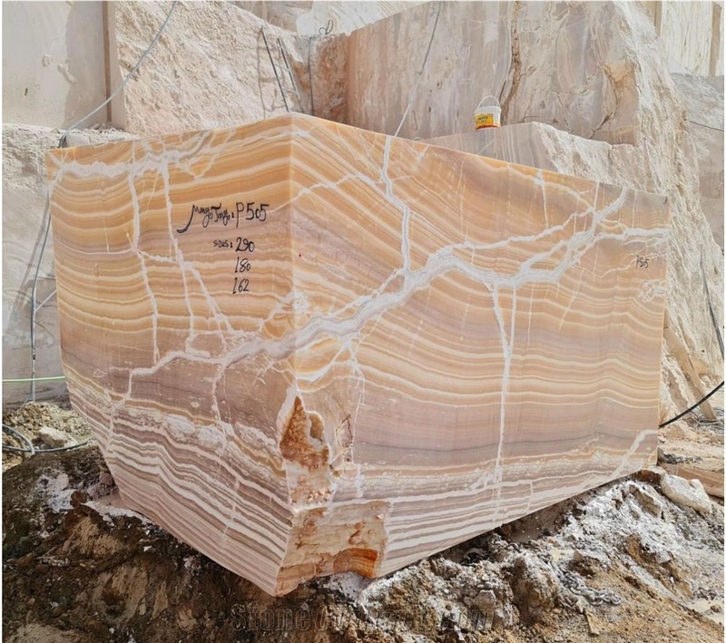 Orange  Onyx Blocks