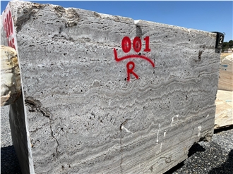 Persian Silver Travertine Blocks