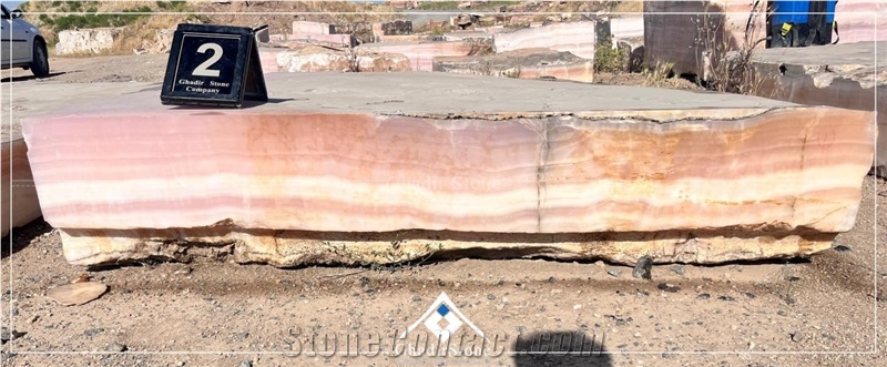 Pink Onyx Blocks (Impure)