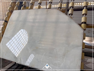 Pure White Onyx Slabs