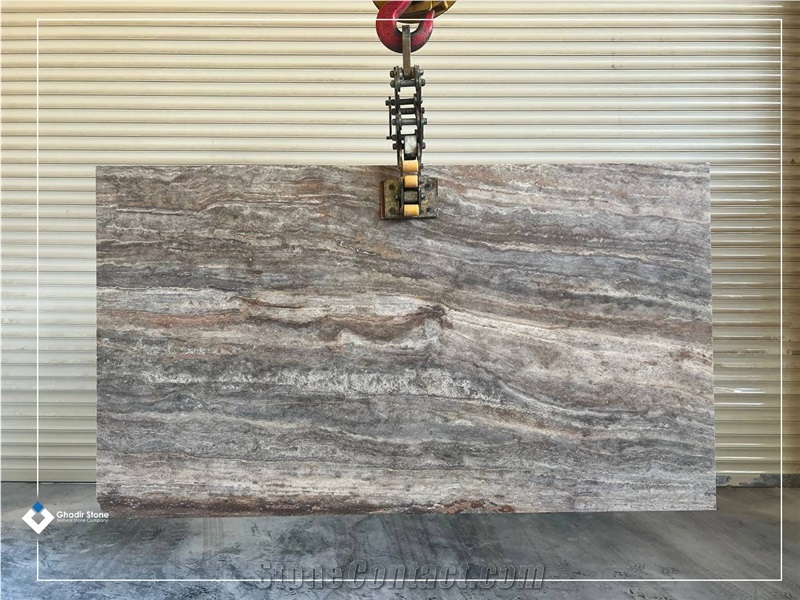 Roman Silver Travertine Stairs