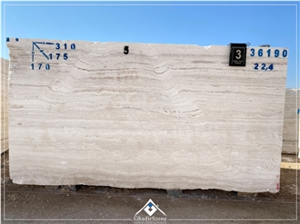 Super White Travertine Blocks