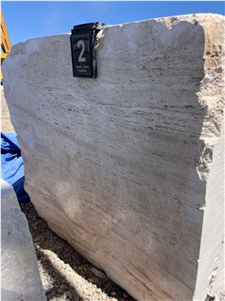 White Travertine Medium Blocks