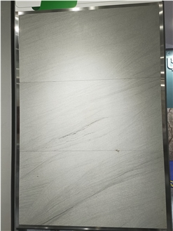 Spindle Grey Sandstone Slabs, Tiles
