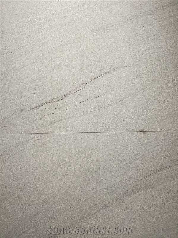 Spindle Grey Sandstone Slabs, Tiles