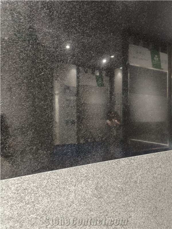Yangtz Black Granite Slabs And Tiles