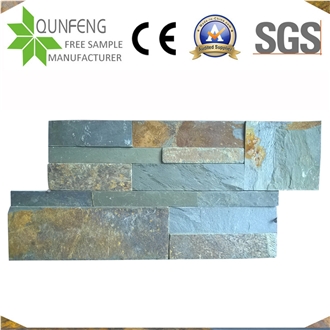 China Split Surface Rusty Slate Culture Stone Wall Tile