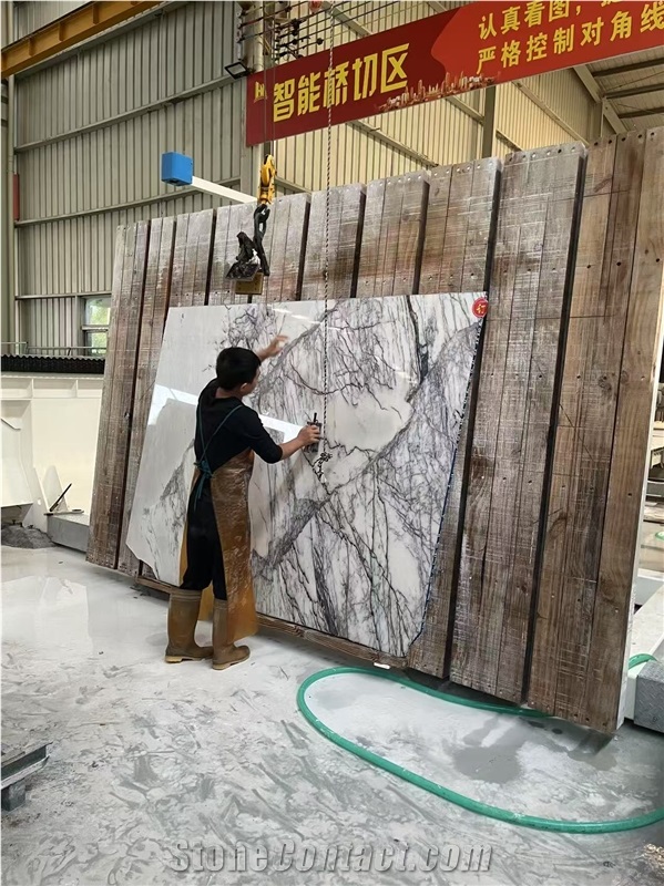 Lilac Marble Slabs Milas New York Marble