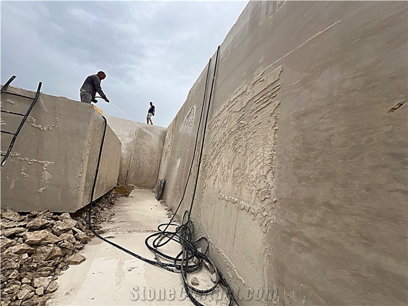 Vratza Limestone Quarry Blocks