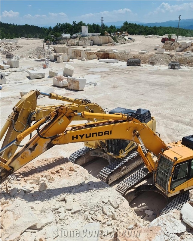 Vratza Limestone Quarry Blocks