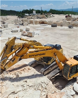 Vratza Limestone Quarry Blocks