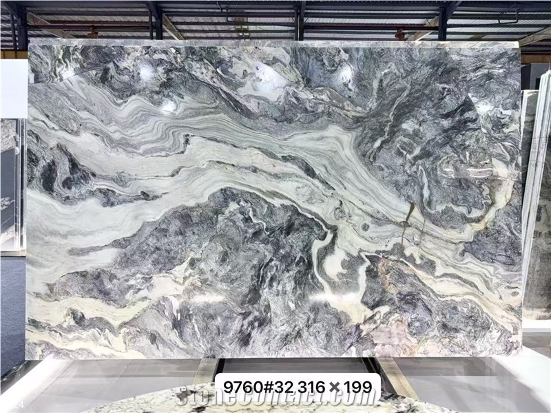 Calacatta Cielo Marble Slabs Bright Years Calcutta