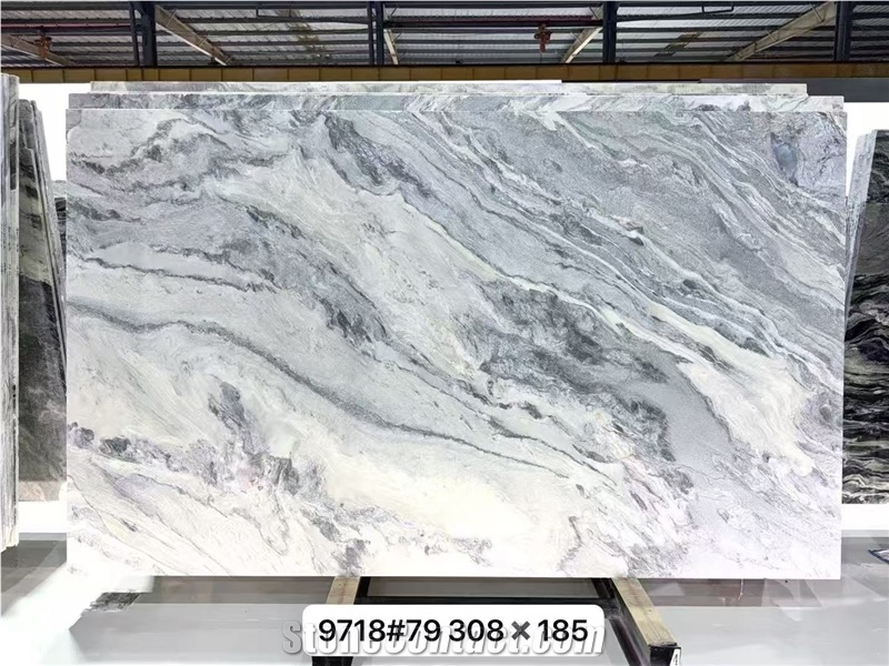 Calacatta Cielo Marble Slabs Bright Years Calcutta