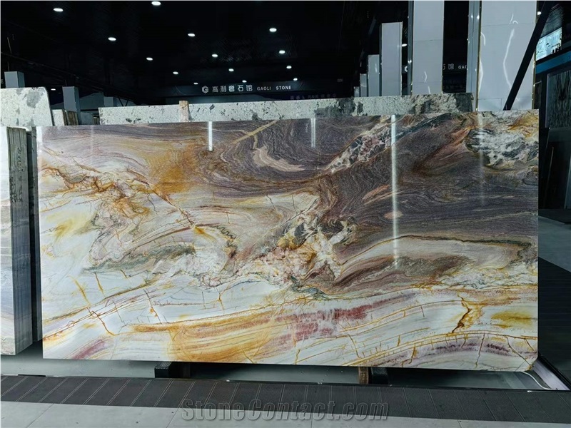 Aquarella Quartzite Slab Tiles