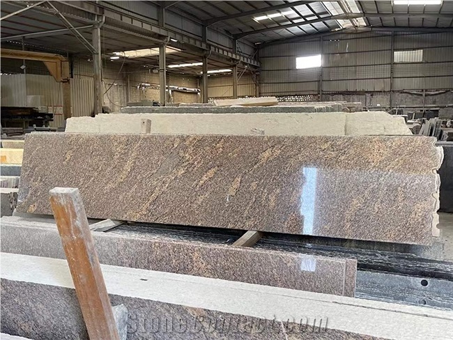 Juparana California Granite Slabs