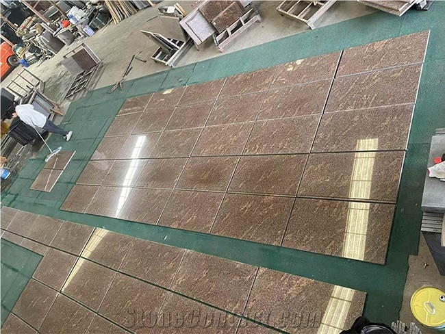 Juparana California Granite Slabs