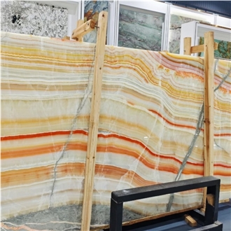 Rainbow Onyx  Floor Tile