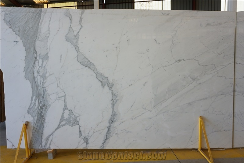 Bianco Statuario Marble Slabs