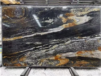 2Cm Brazill Black Fusion Granite New Collection Slabs