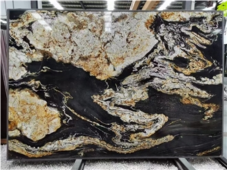 2Cm Brazill Black Fusion Granite New Collection Slabs