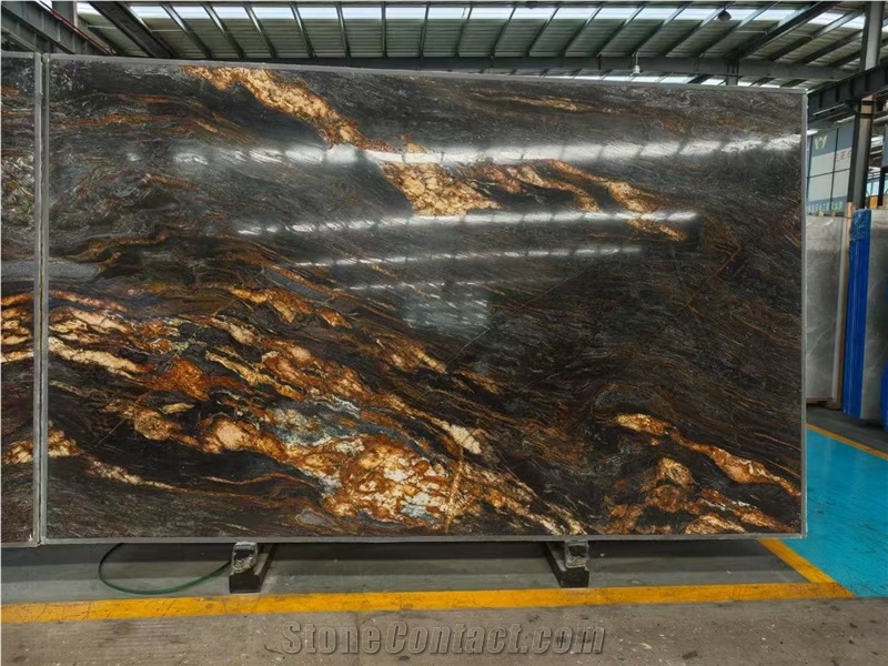 2Cm Brazill Black Fusion Granite New Collection Slabs