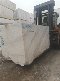 DMD New Volakas White Marble Blocks Collections
