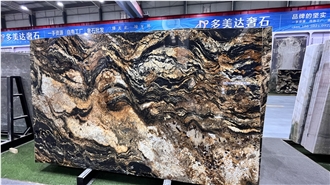DMD Silk Gold Granite Slabs Collection
