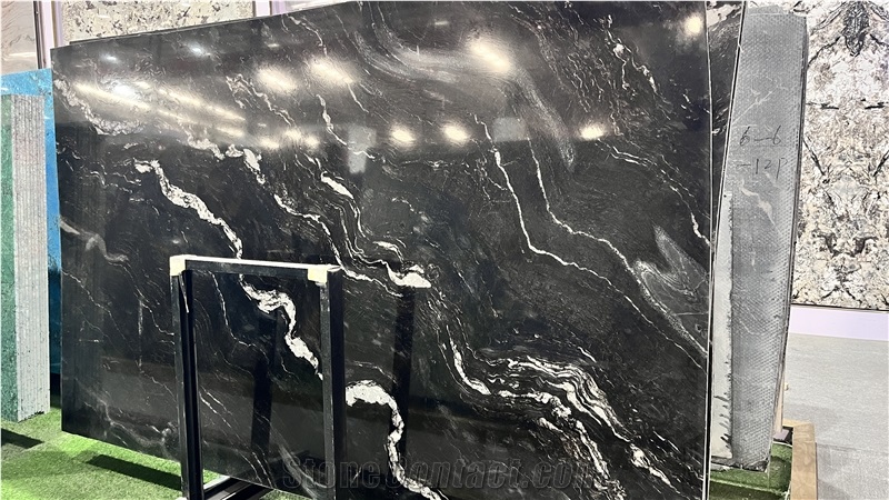 New Arrive Snow Matrix Granite Slabs