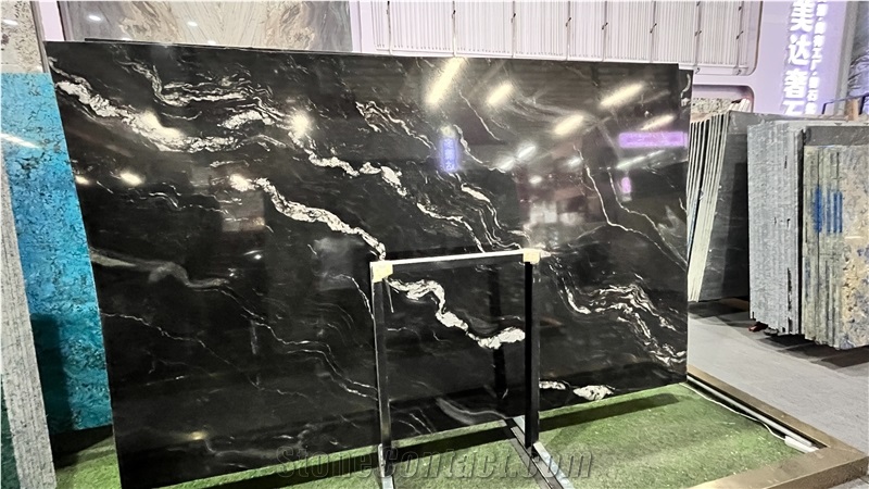 New Arrive Snow Matrix Granite Slabs