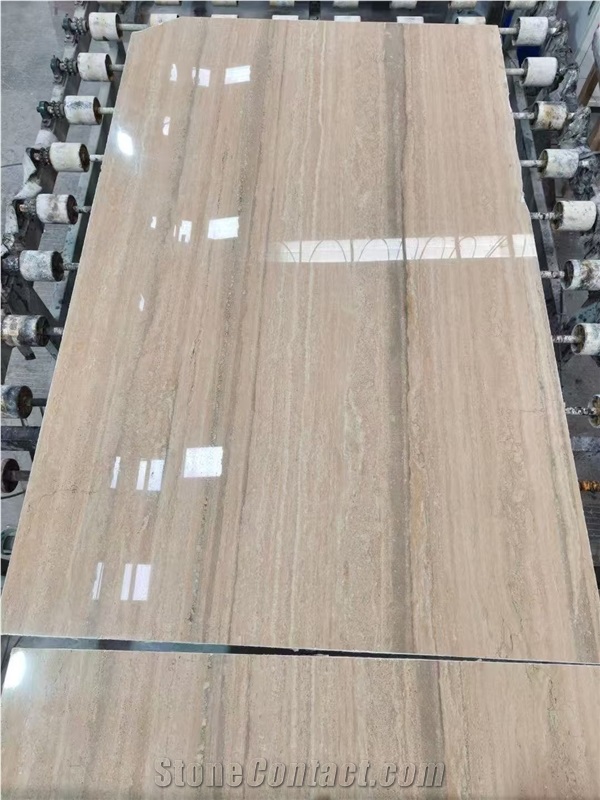 New Silver Travertine  Ash Travertine Collection Slabs