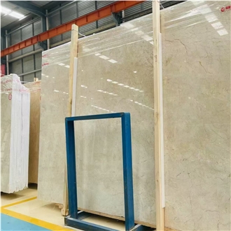 Royal Gold Leaf Walnut Beige Marble Slabs, Marble Tiles