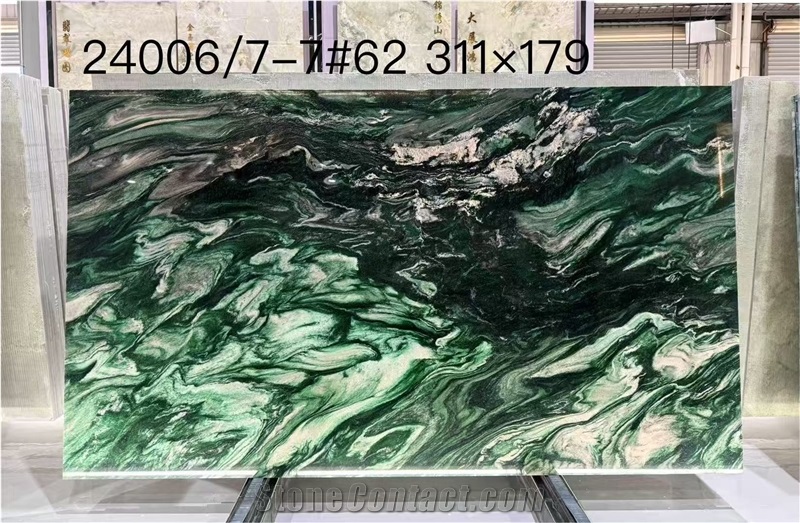 Verde Lapponia  Green Quartzite Slabs