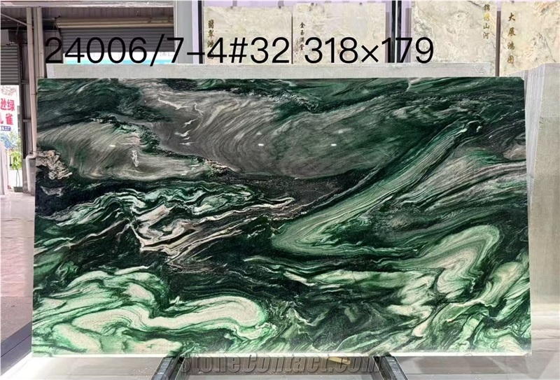 Verde Lapponia  Green Quartzite Slabs