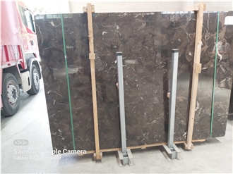 Dark Brown Emperador Marble Slabs
