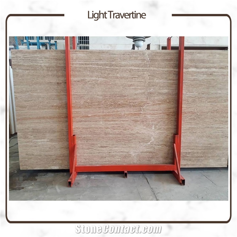 Atashkooh Light Travertine Slabs