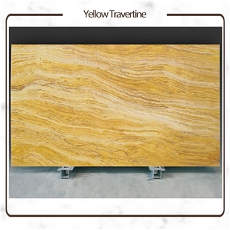 Azarshahr Yellow Travertine Slabs