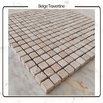 Iran Mahallat Beige Travertine Tiles